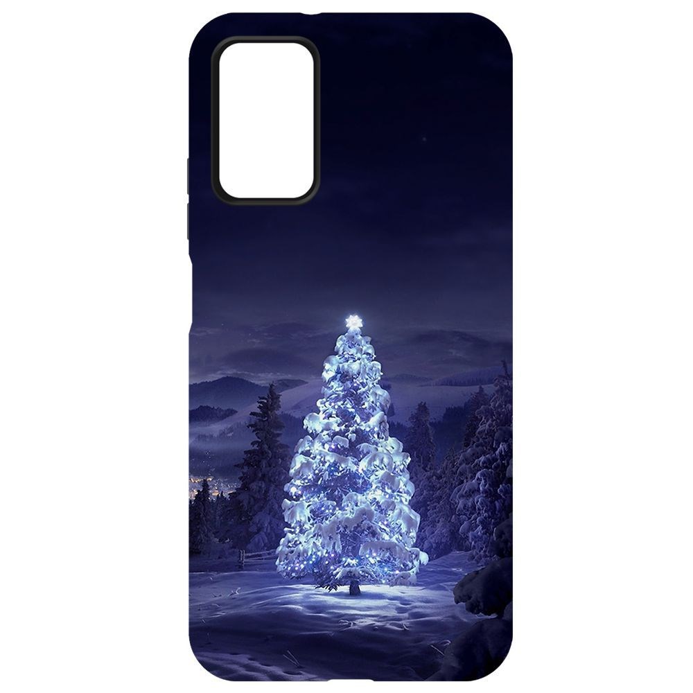 

Чехол-накладка Krutoff Софт Кейс Новогоднее чудо для Xiaomi Redmi 9T черный