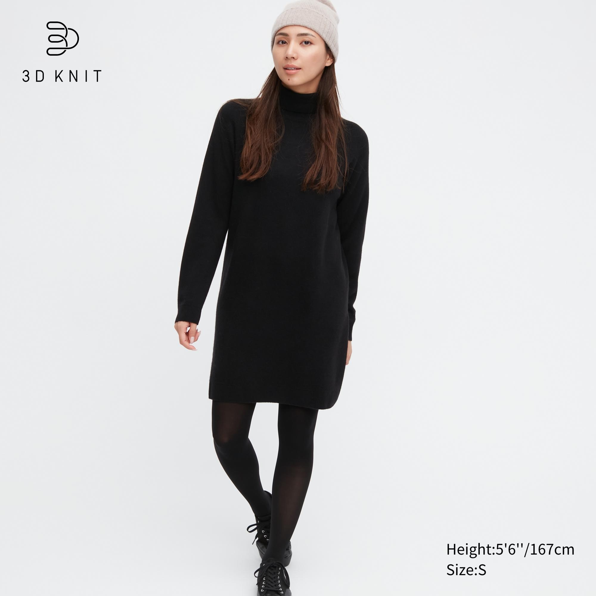 

Платье женское UNIQLO 456018COL09 черное XS (доставка из-за рубежа), 456018COL09