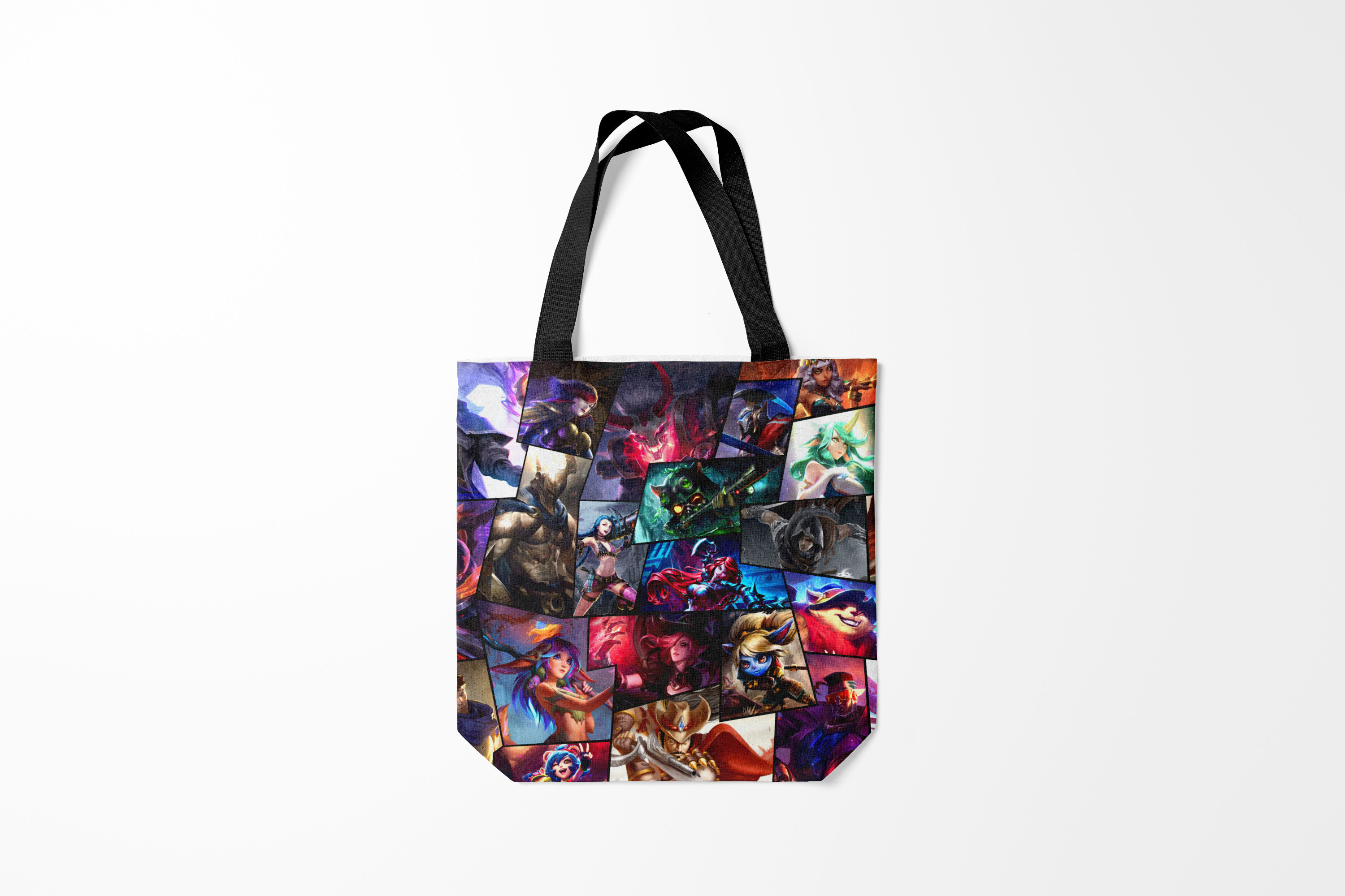 

Сумка шoппер унисекс Burnettie League Of Legends Лига Легенд чемпионы, разноцветный, League Of Legends Лига Легенд чемпионы