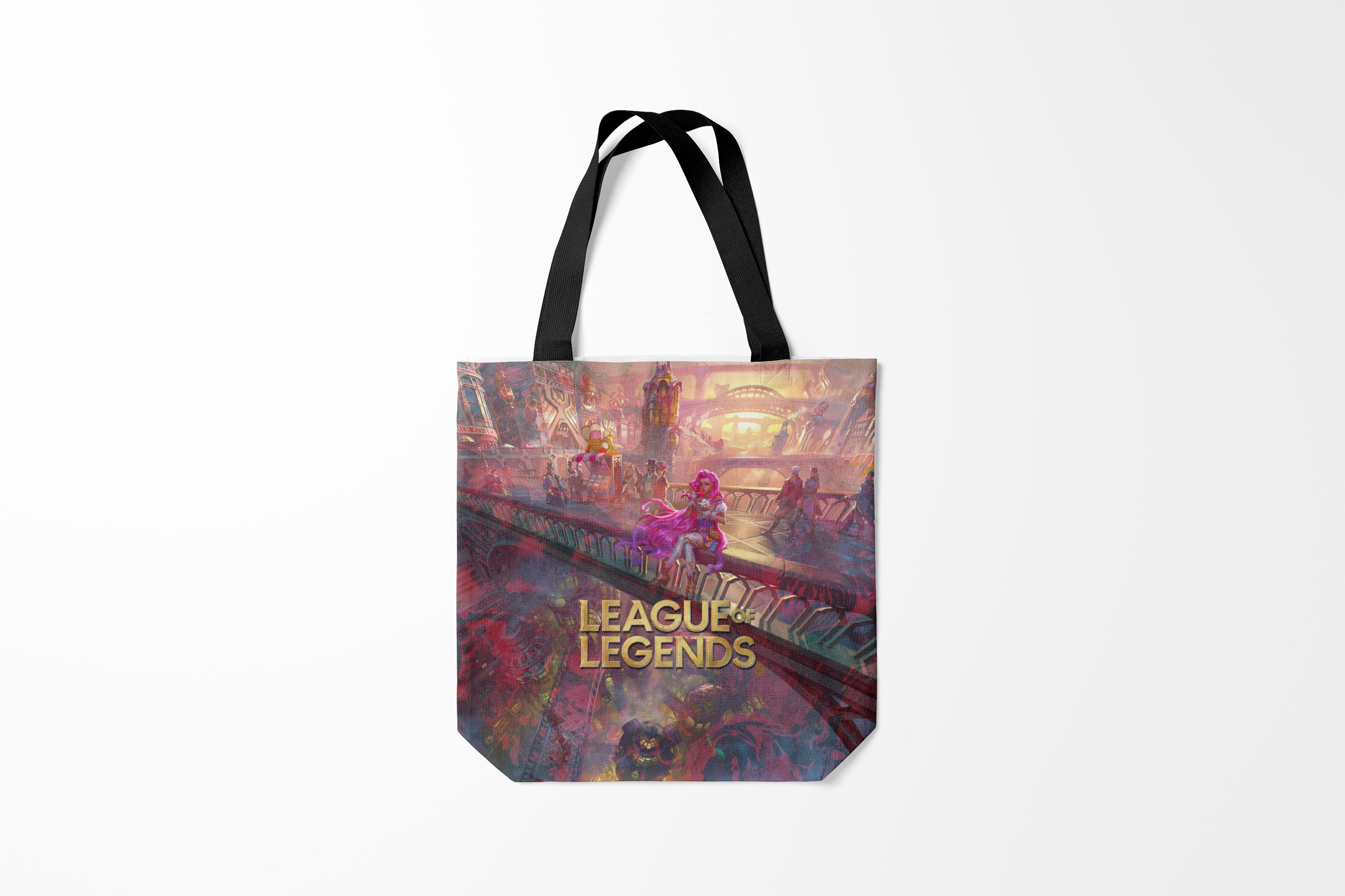 

Сумка шoппер унисекс Burnettie League Of Legends Красотка LOL, разноцветный, League Of Legends Красотка LOL