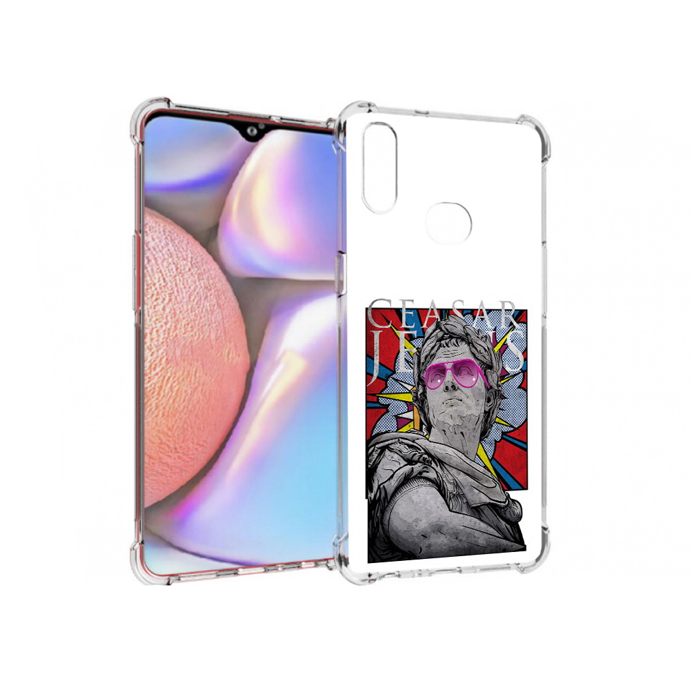 

Чехол MyPads Tocco для Samsung Galaxy A10s крутая статуя свободы (PT139908.534.423), Прозрачный, Tocco