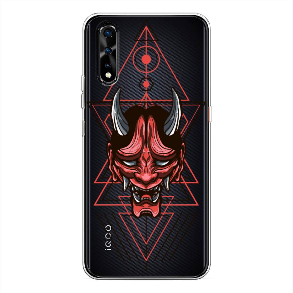 

Чехол на Vivo iQOO Neo "Hanya Oni mask", Серый;красный;черный, 261250-4