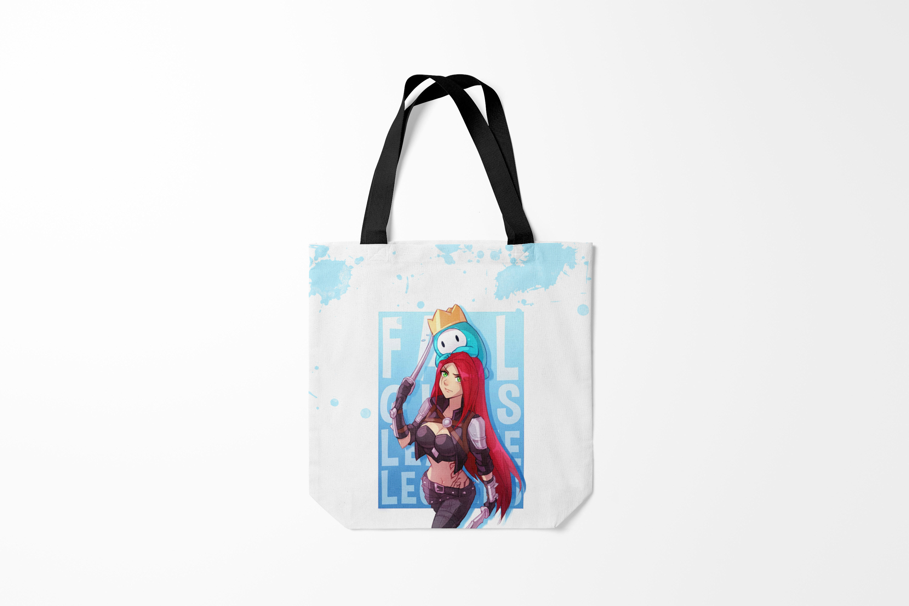 

Сумка шoппер унисекс Burnettie League Of Legends Fall guys x legands, разноцветный, League Of Legends Fall guys x legands
