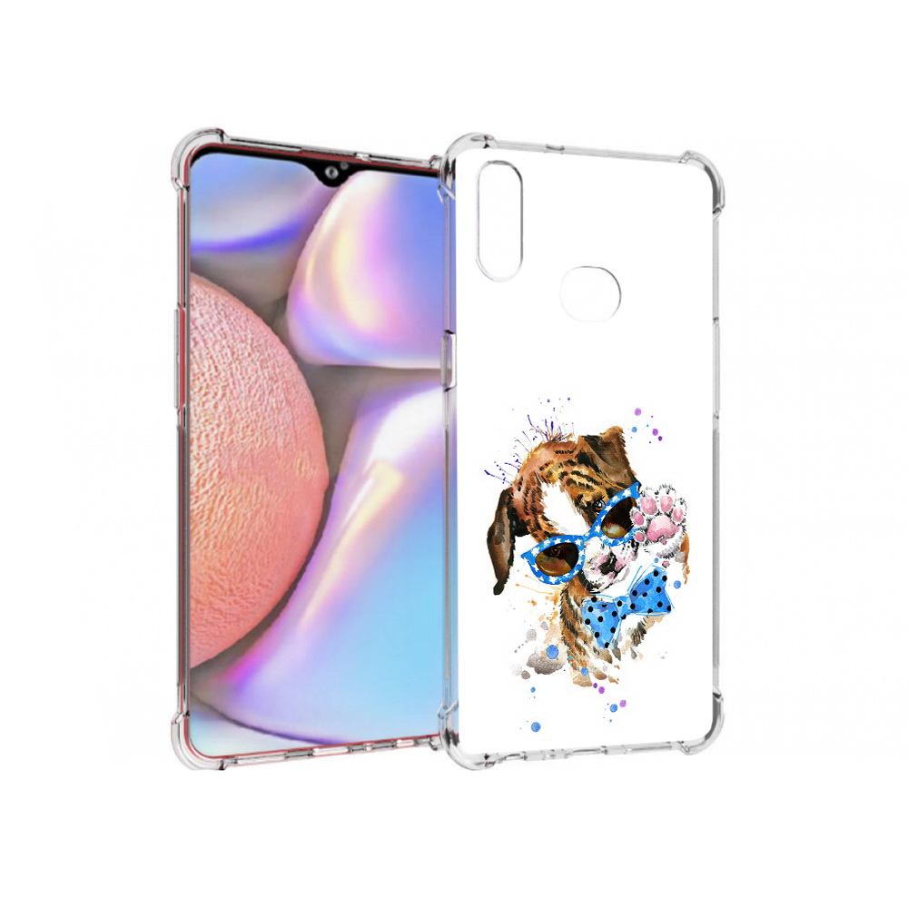 

Чехол MyPads Tocco для Samsung Galaxy A10s лапочка (PT139908.534.434), Прозрачный, Tocco