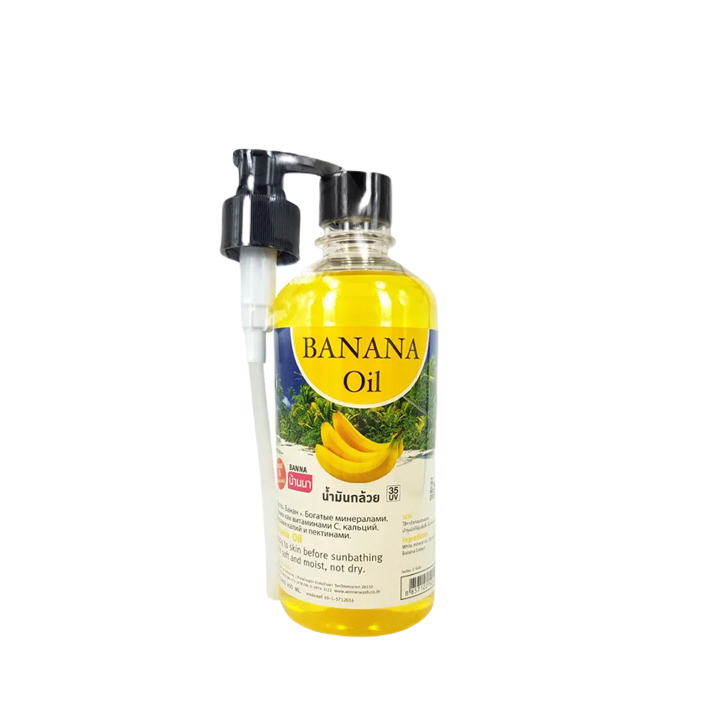 фото Массажное масло для тела banna банан, 450 мл