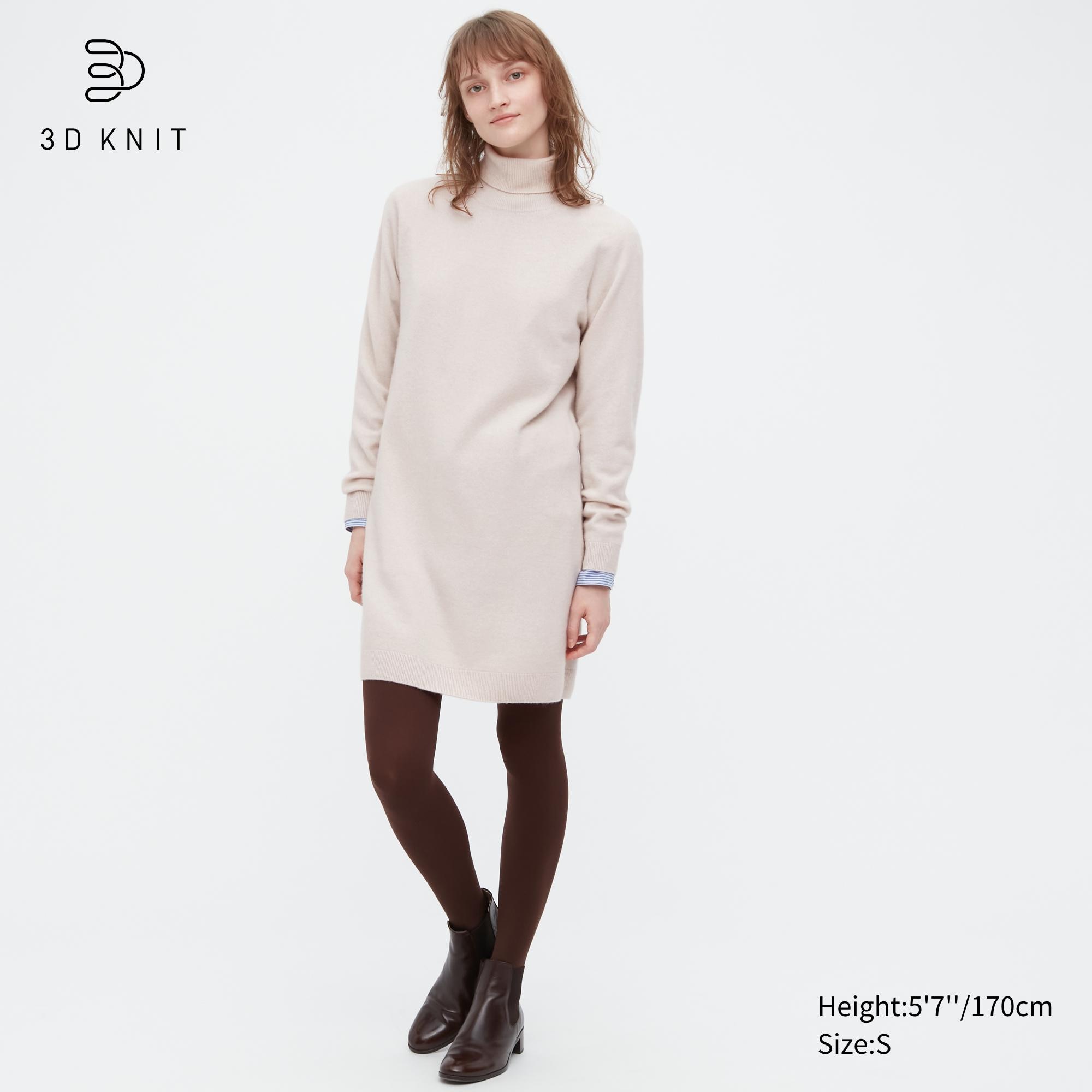 

Платье женское UNIQLO 456018COL30 бежевое XL (доставка из-за рубежа), 456018COL30