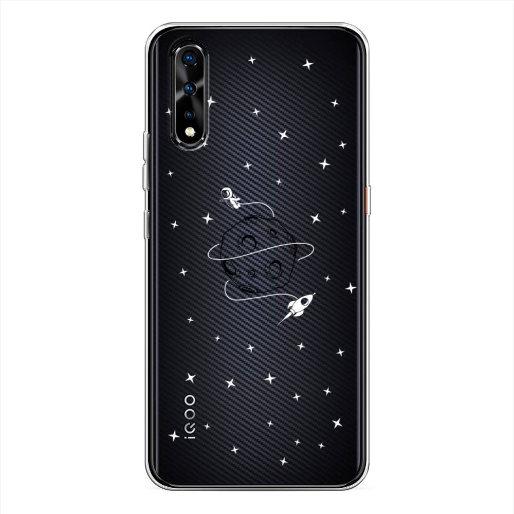 

Чехол на Vivo iQOO Neo "Полет вокруг луны", Белый;серый;черный, 261250-2
