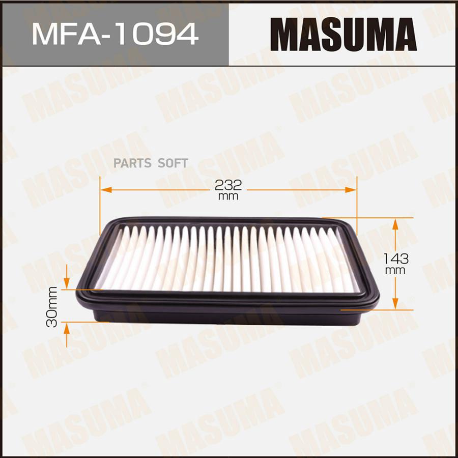 

Фильтр воздушный MASUMA mfa1094