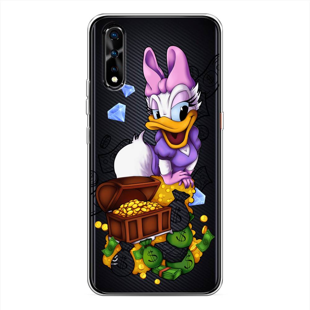 

Чехол на Vivo iQOO Neo "Rich Daisy Duck", Коричневый;белый;фиолетовый, 261250-6