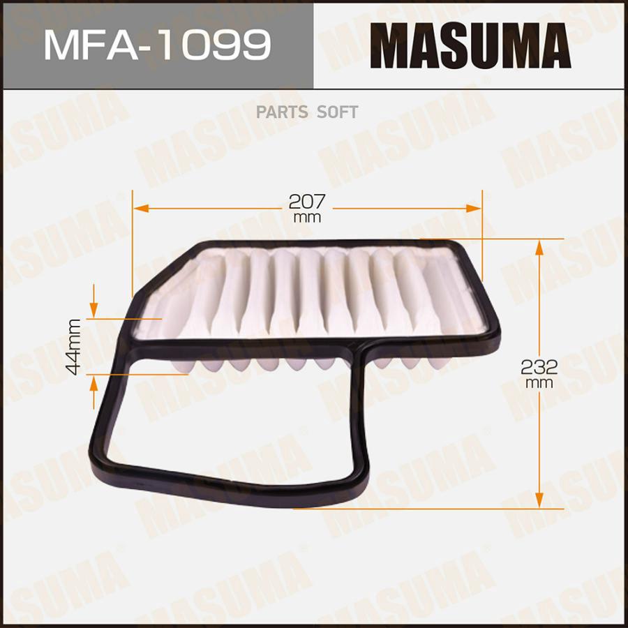 

Фильтр воздушный MASUMA mfa1099