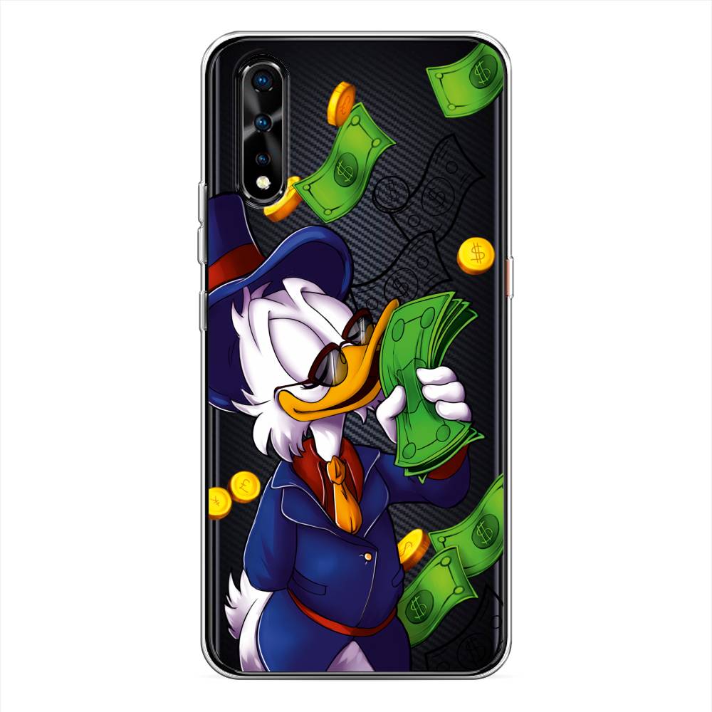 

Чехол на Vivo iQOO Neo "Scrooge McDuck with Money", Синий;зеленый;белый, 261250-6