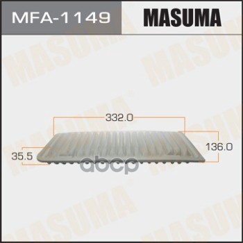 

Фильтр воздушный MASUMA mfa1149