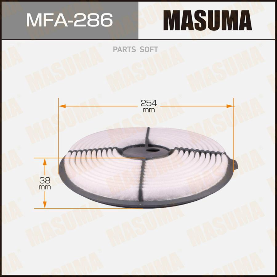 

Фильтр воздушный MASUMA mfa286