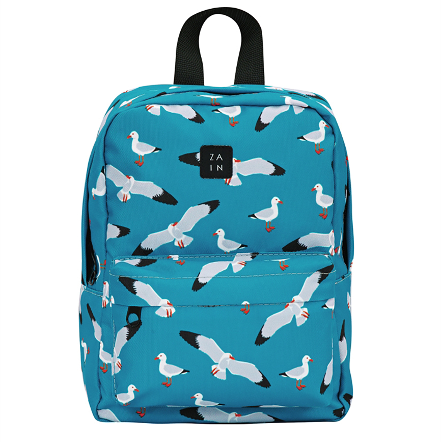 Рюкзак детский ZAIN 360 чайки голубой полёт чайки