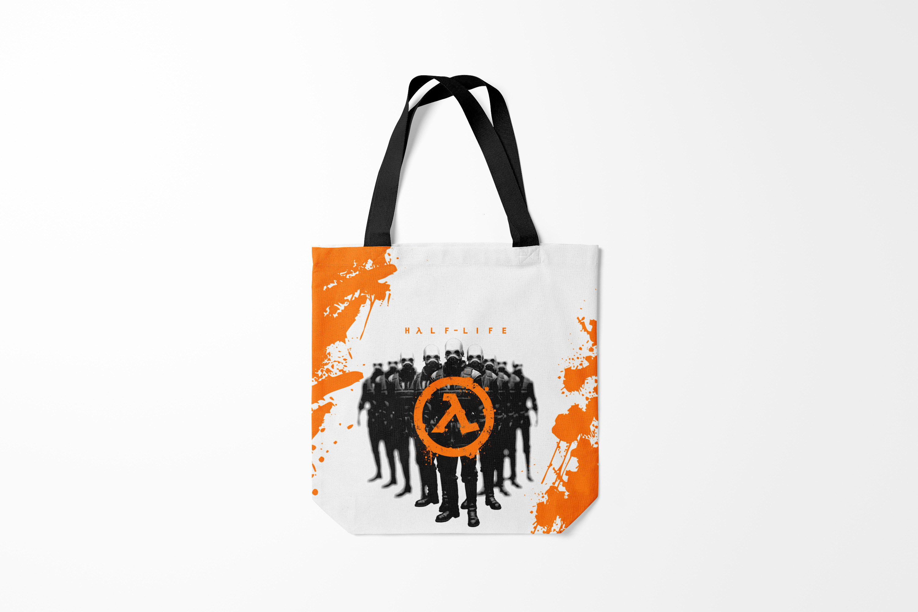 

Сумка шoппер унисекс Burnettie Half Life HL Z, разноцветный, Half Life HL Z
