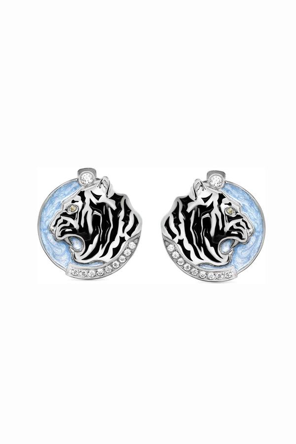 

Серьги из серебра с фианитом Kabarovsky 12-474-0101, 12-474-0101