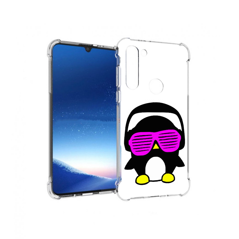 

Чехол MyPads Tocco для Motorola Moto G8 Power пингвин (PT143076.340.541), Прозрачный, Tocco