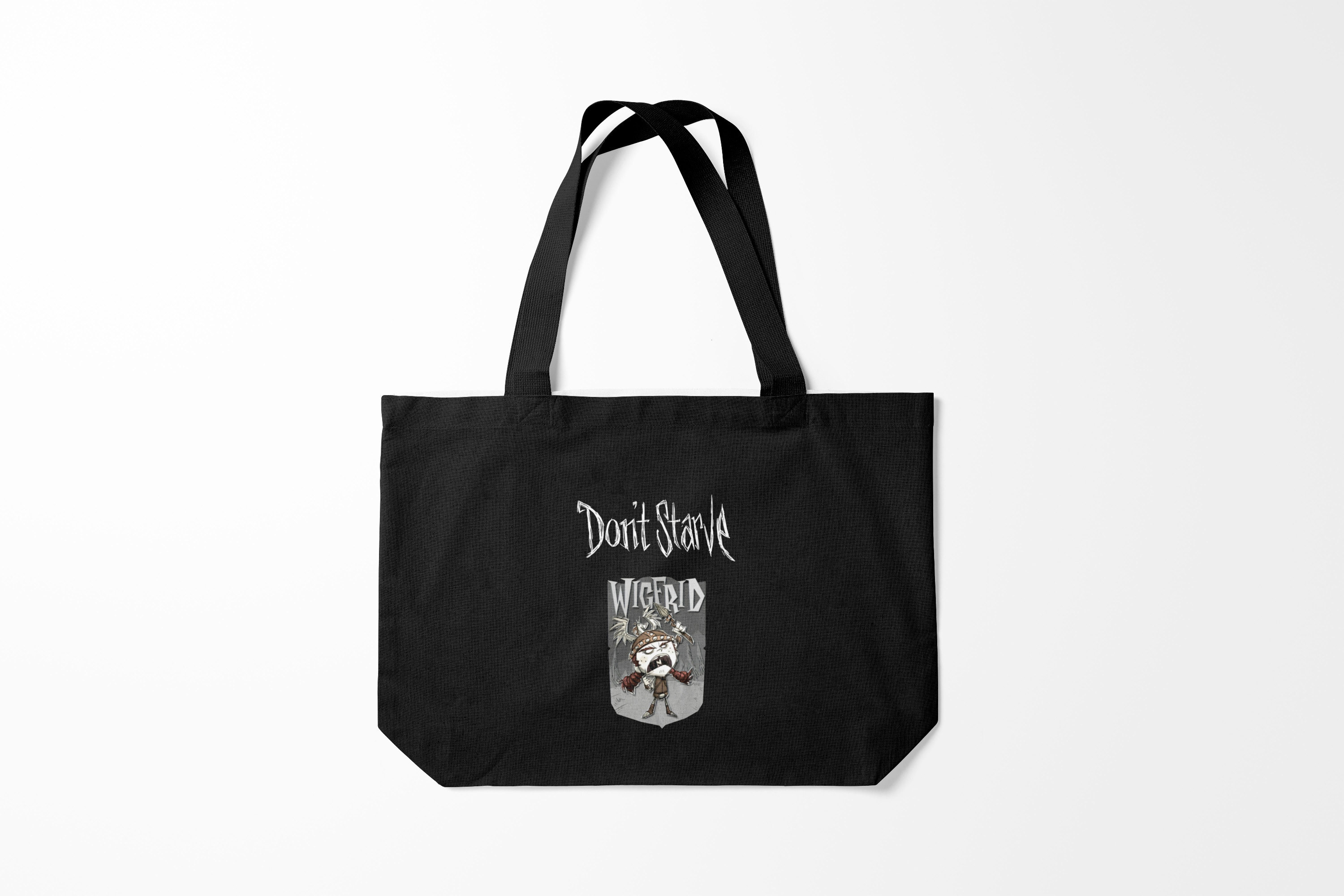 

Сумка шoппер унисекс Burnettie Dont Starve Wigfrid, черный, Dont Starve Wigfrid