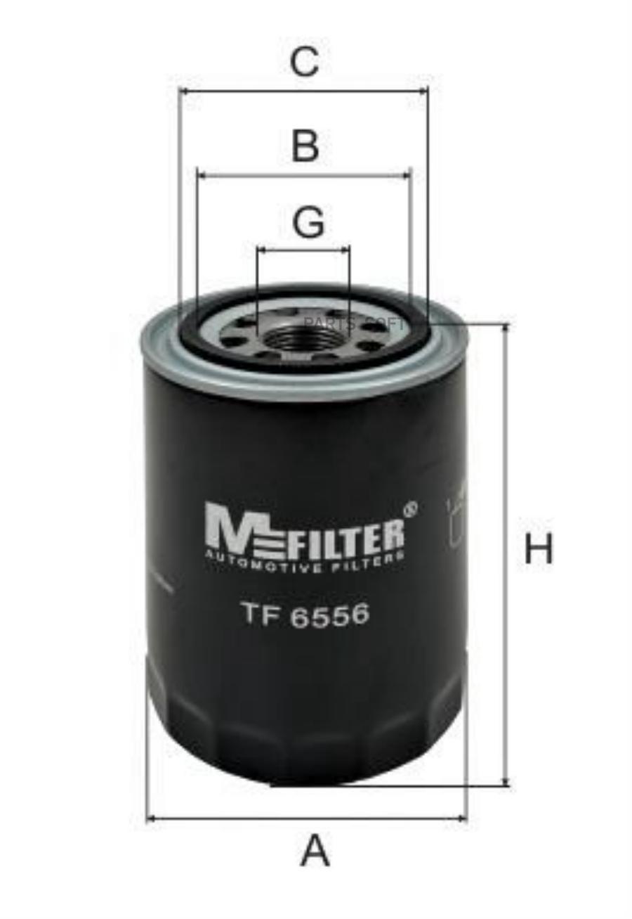 

M-Filter Tf6556 Tf 6556 Фильтр Масляный \Nissan Primera/Sunny/Terrano/Patrol 2.0D-4.2Td 88