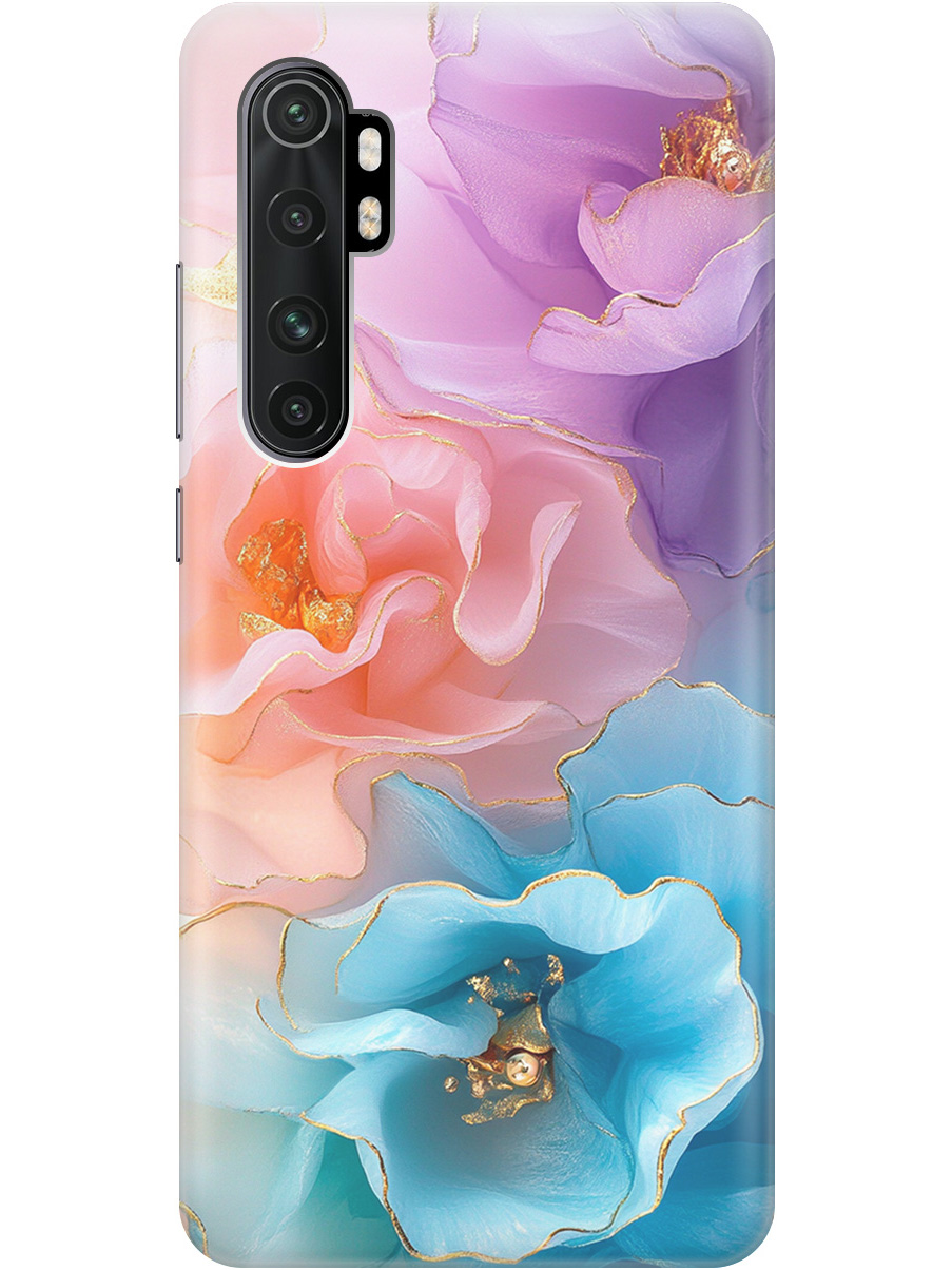 

Силиконовый чехол на Xiaomi Mi Note 10 Lite с принтом "Изумительные цветы", Прозрачный;фиолетовый;голубой;оранжевый;розовый, 723101223