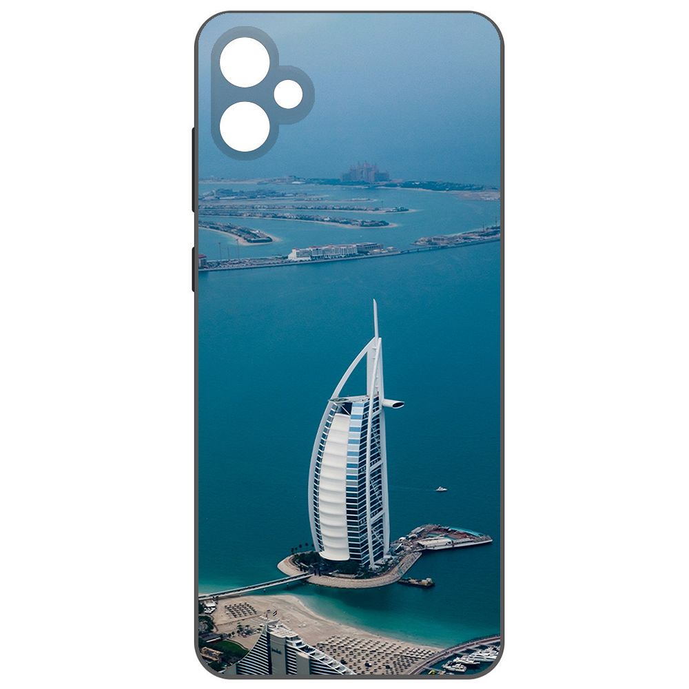 

Чехол-накладка Krutoff Soft Case ОАЭ, Бурдж-эль-Араб для Samsung Galaxy A05 черный