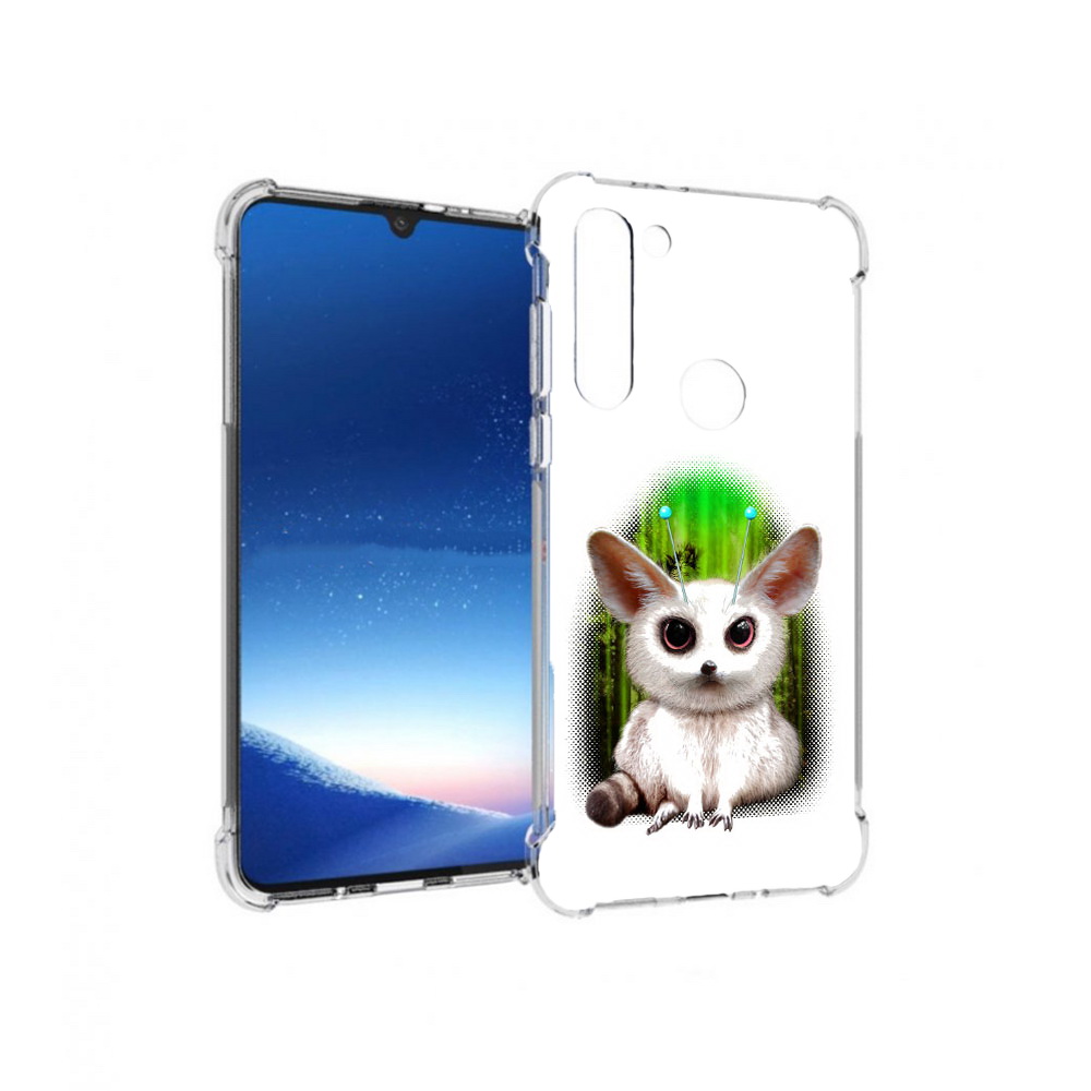 

Чехол MyPads Tocco для Motorola Moto G8 Power пушистое животное (PT143076.340.560), Прозрачный, Tocco