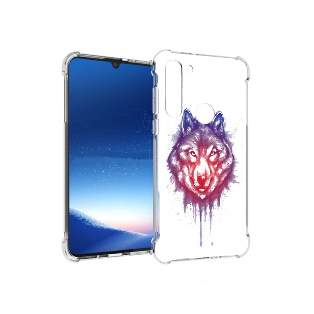 

Чехол MyPads Tocco для Motorola Moto G8 Power пушистый волк (PT143076.340.561), Прозрачный, Tocco