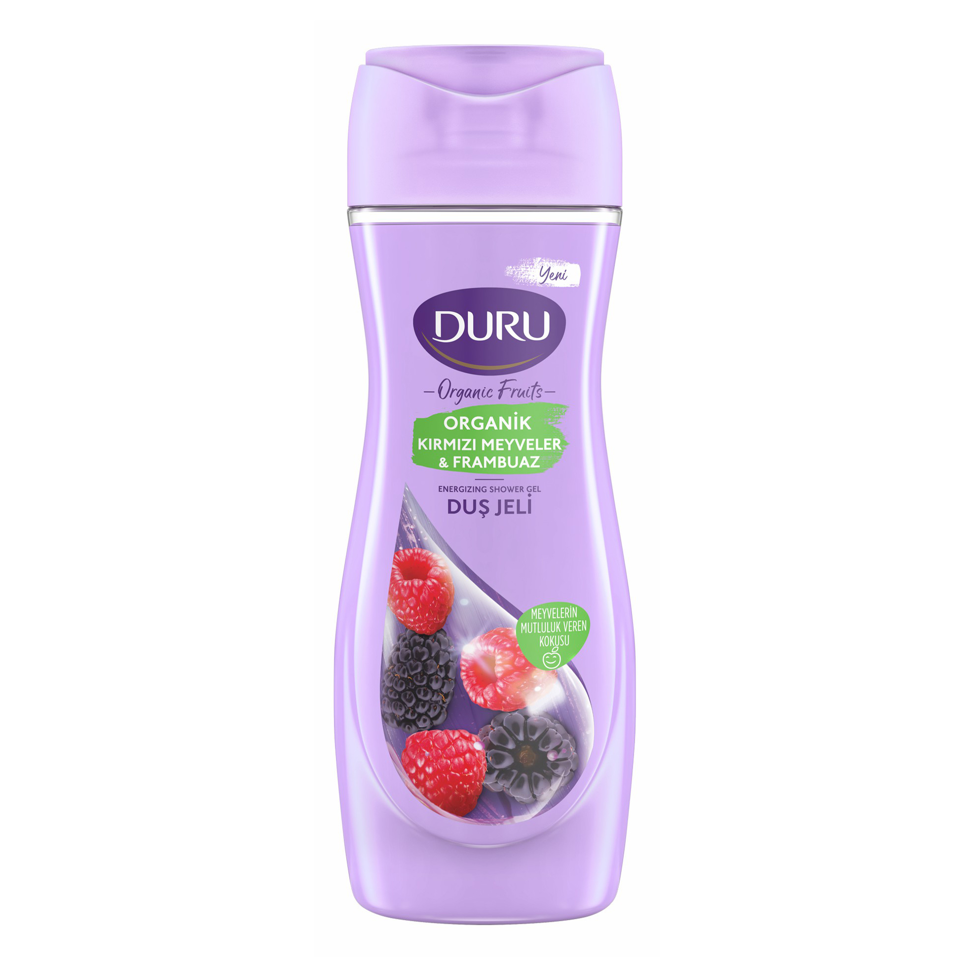 Купить Гель для душа Duru Organic Fruit Red fruits & Raspberry 450 мл
