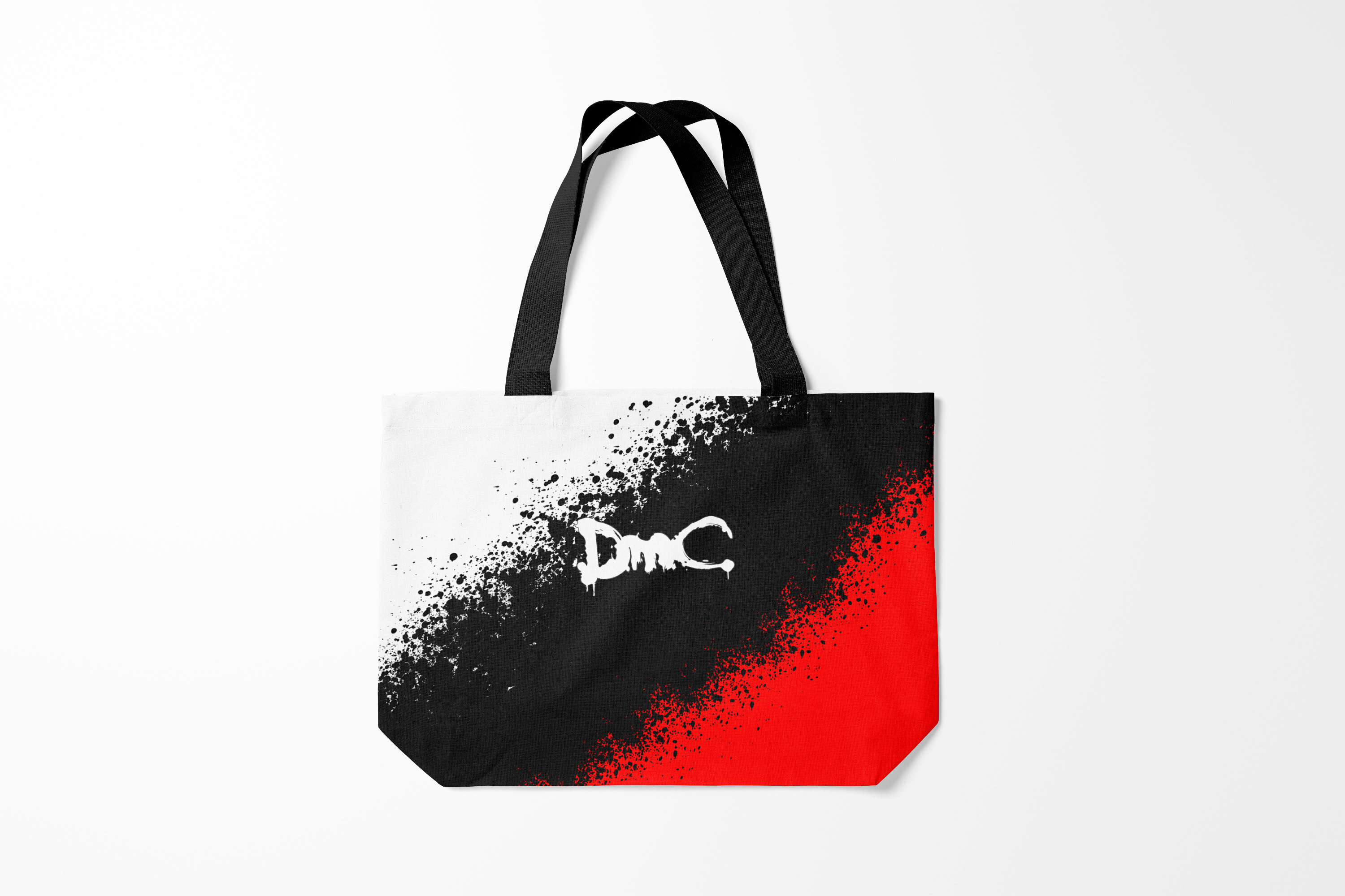 

Сумка шoппер унисекс Burnettie Devil May Cry DMC, черный, Devil May Cry DMC
