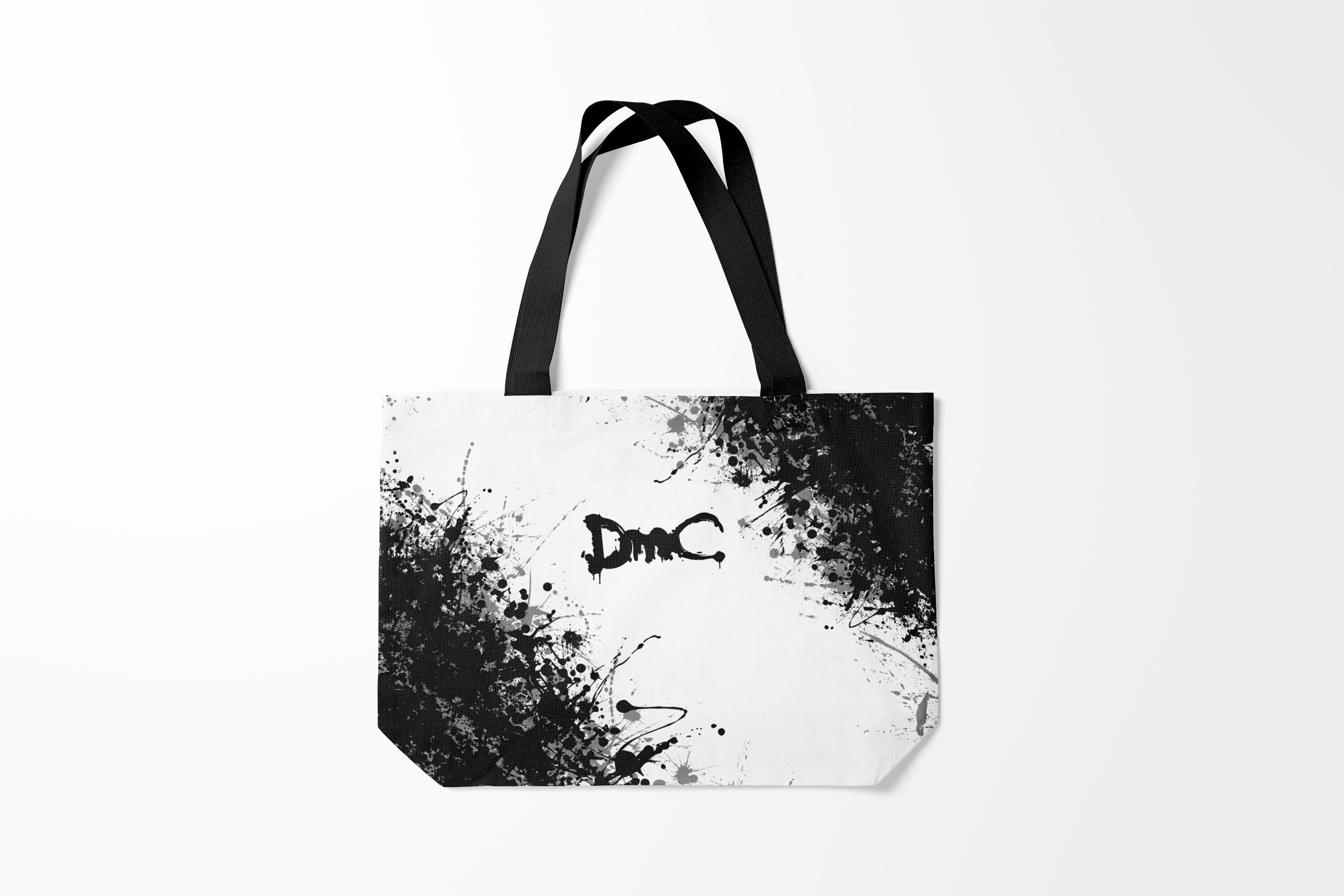 

Сумка шoппер унисекс Burnettie Devil May Cry CRY., белый; черный, Devil May Cry CRY.