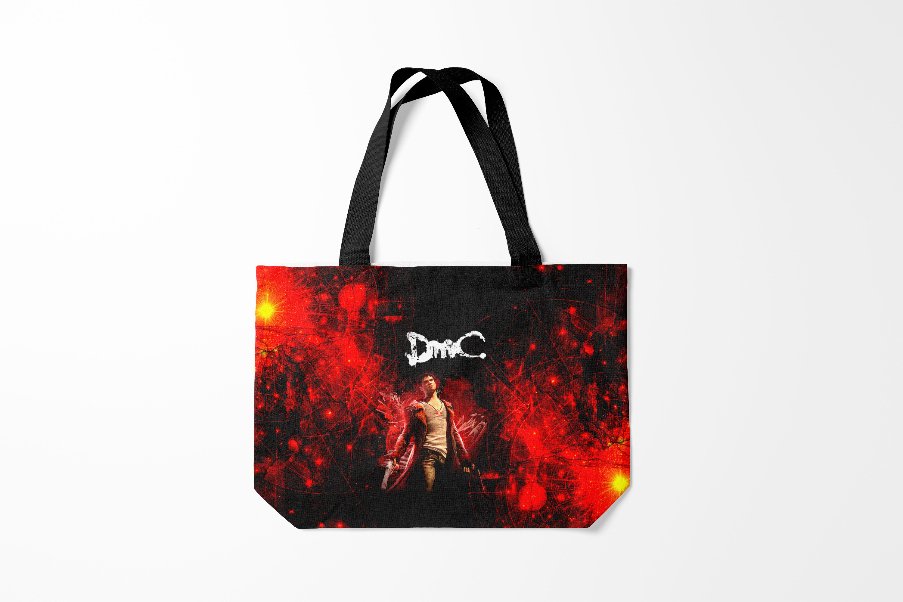 

Сумка шoппер унисекс Burnettie Devil May Cry, черный; красный, Devil May Cry