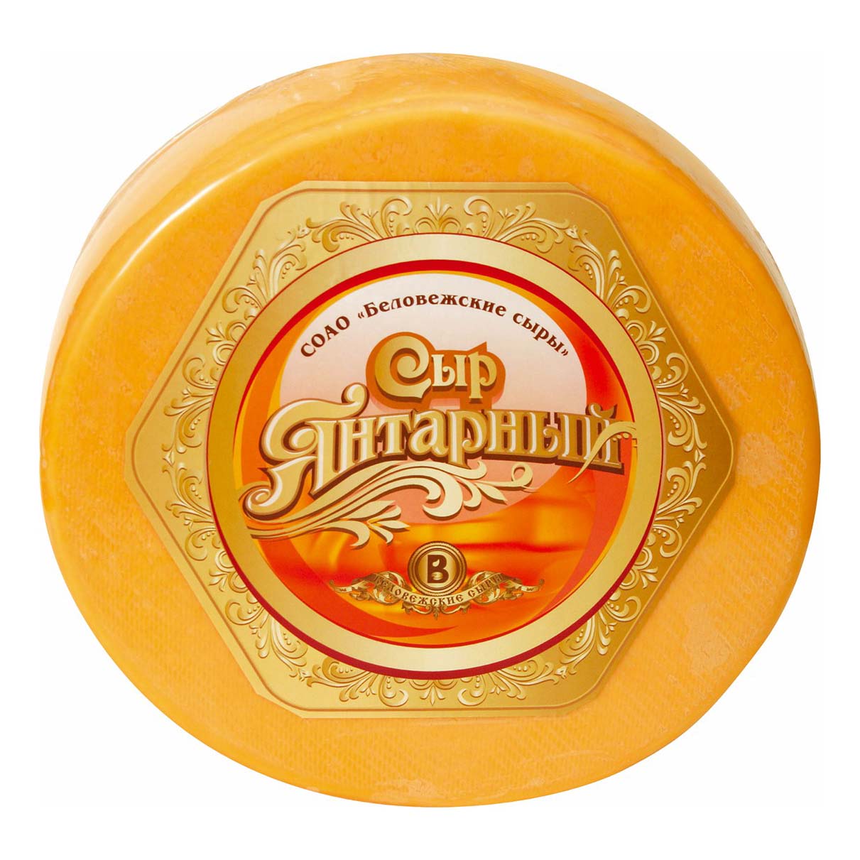 

Сыр Беловежские сыры Янтарный 50%