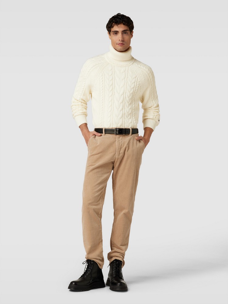 

Свитер мужской Tommy Hilfiger MW0MW33081 бежевый XXL, MW0MW33081