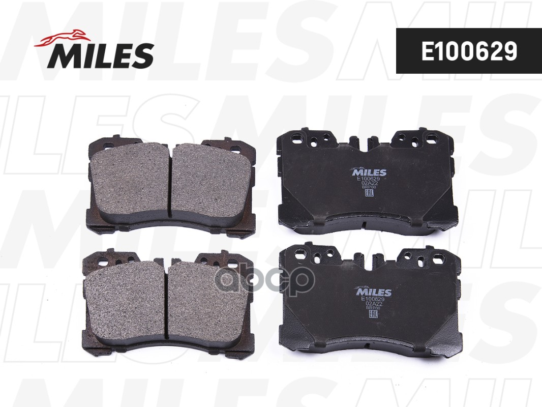 

Колодки Тормозные Лексус/Lexus Ls460-600 06- Передние Semimetallic Miles арт. E100629