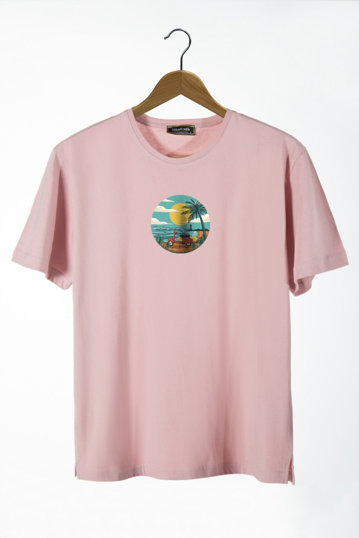 

Футболка женская Terapi Men 26223 розовая 2XL, Розовый, 26223