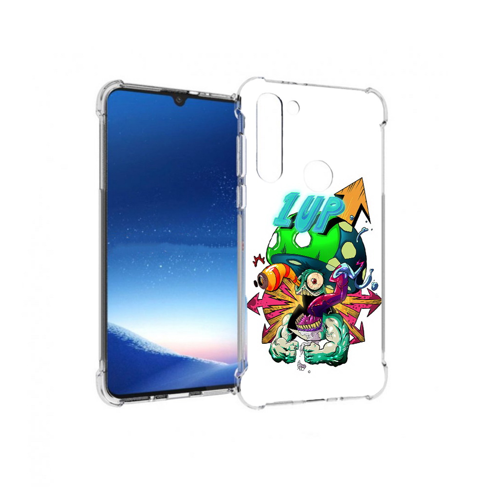 

Чехол MyPads Tocco для Motorola Moto G8 Power сильный гриб абстракция (PT143076.340.599), Прозрачный, Tocco