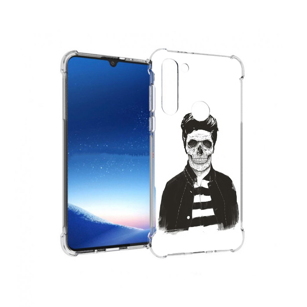 

Чехол MyPads Tocco для Motorola Moto G8 Power скелет (PT143076.340.604), Прозрачный, Tocco