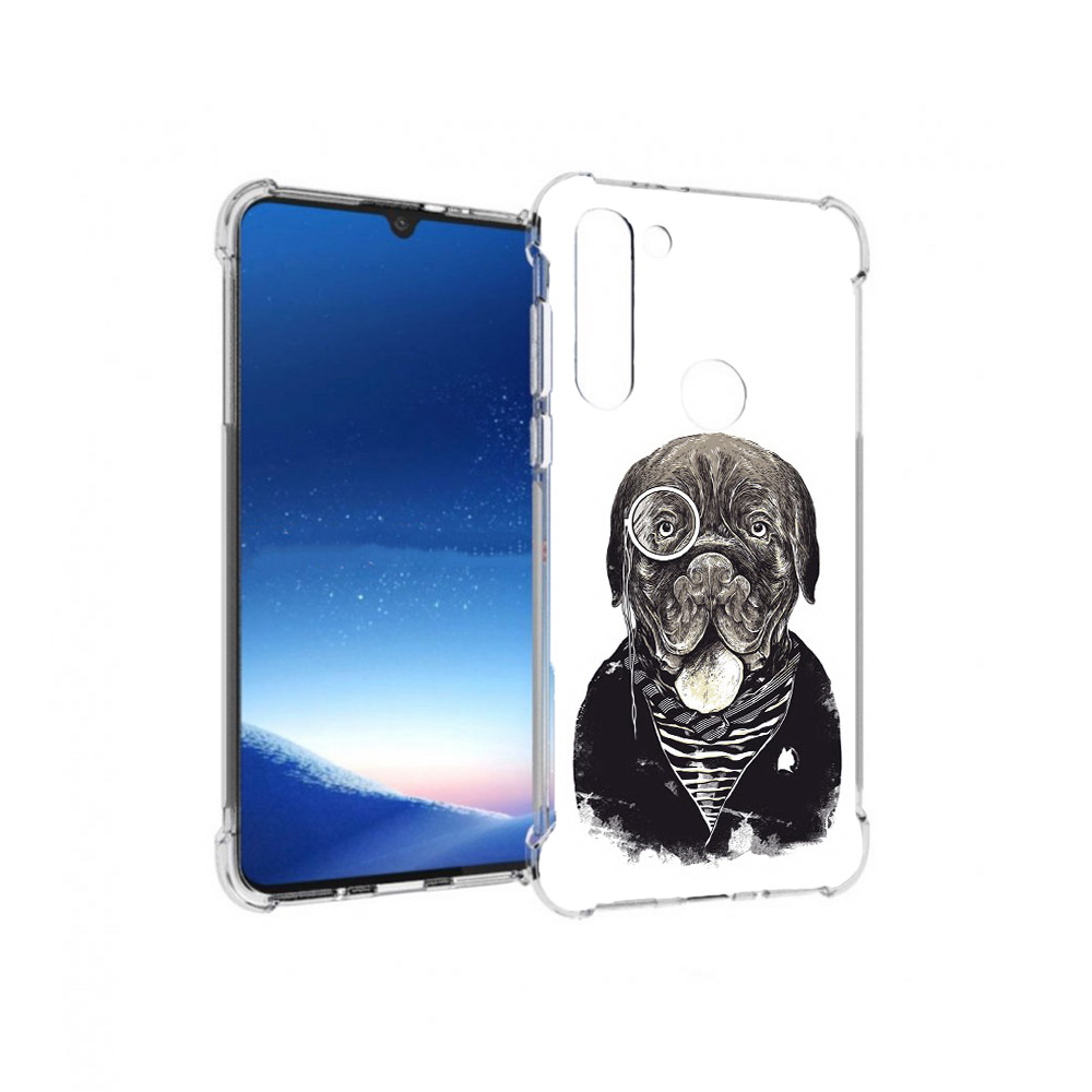 

Чехол MyPads Tocco для Motorola Moto G8 Power солидный песик (PT143076.340.615), Прозрачный, Tocco