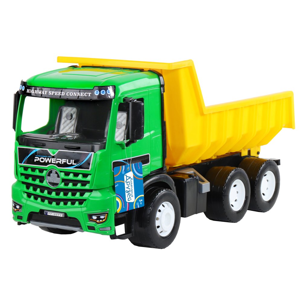 

Самосвал Компания Друзей желто-зеленый JB5300191