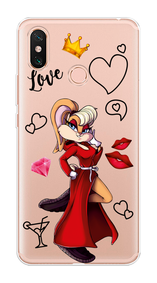 

Чехол на Xiaomi Mi Max 3 "Rich Lola Bunny", Красный;бежевый;оранжевый, 34350-6