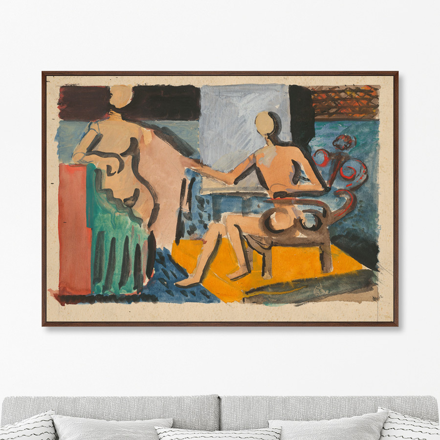 

Репродукция картины на холсте Atelier 1930г. 75х105см
