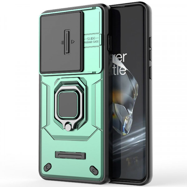 

Чехол RosCase Transformer Ring Holder для OnePlus 12, Зеленый