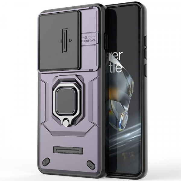 

Чехол RosCase Transformer Ring Holder для OnePlus 12, Фиолетовый