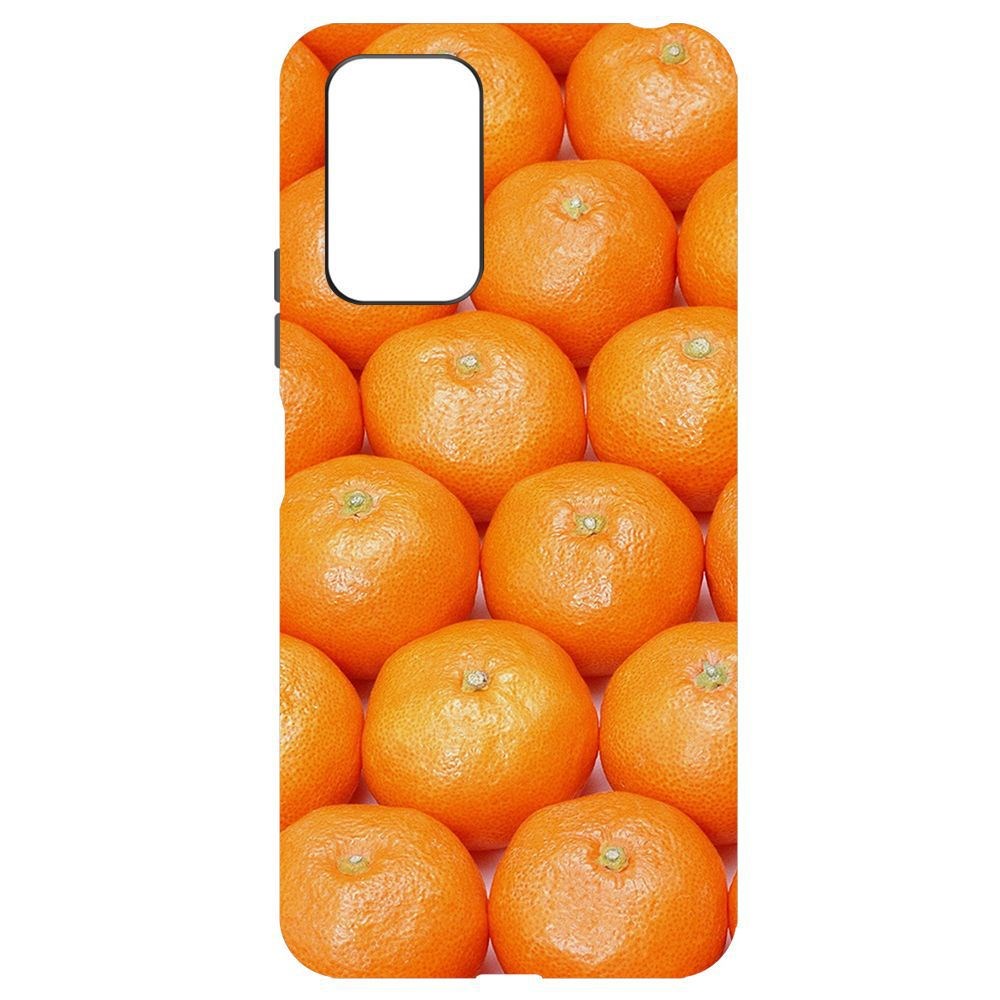 

Чехол-накладка Krutoff Софт Кейс Мандаринки для Xiaomi Redmi Note 10 Pro черный
