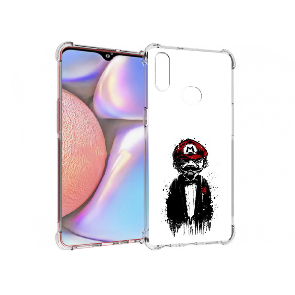 

Чехол MyPads Tocco для Samsung Galaxy A10s марио (PT139908.534.458), Прозрачный, Tocco