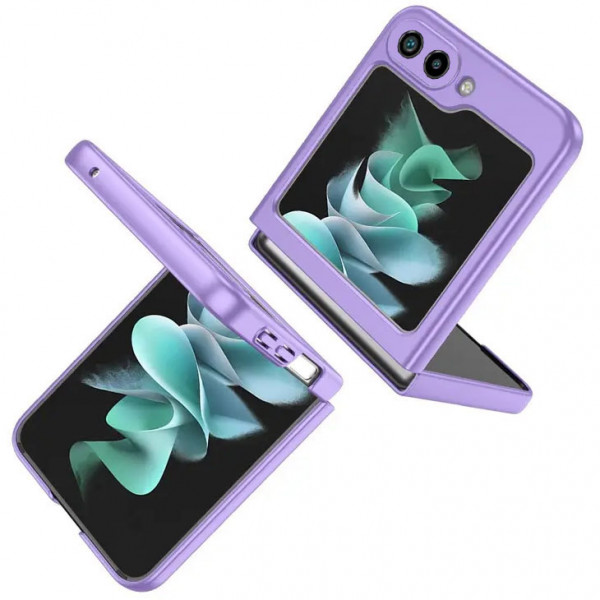 

Пластиковый чехол RosCase Matte Shieldдля Samsung Galaxy Z Flip 6, Фиолетовый