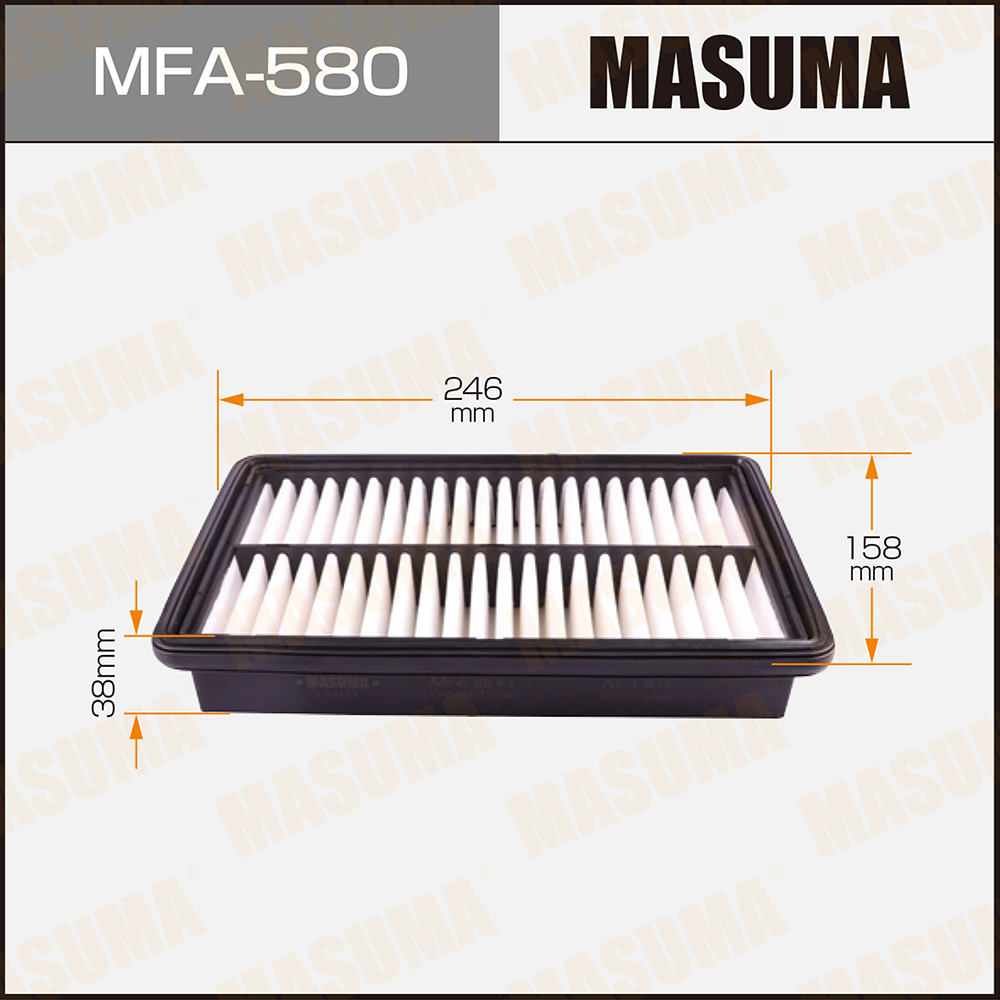 

Фильтр воздушный MASUMA mfa580