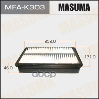 

Фильтр воздушный MASUMA mfak303