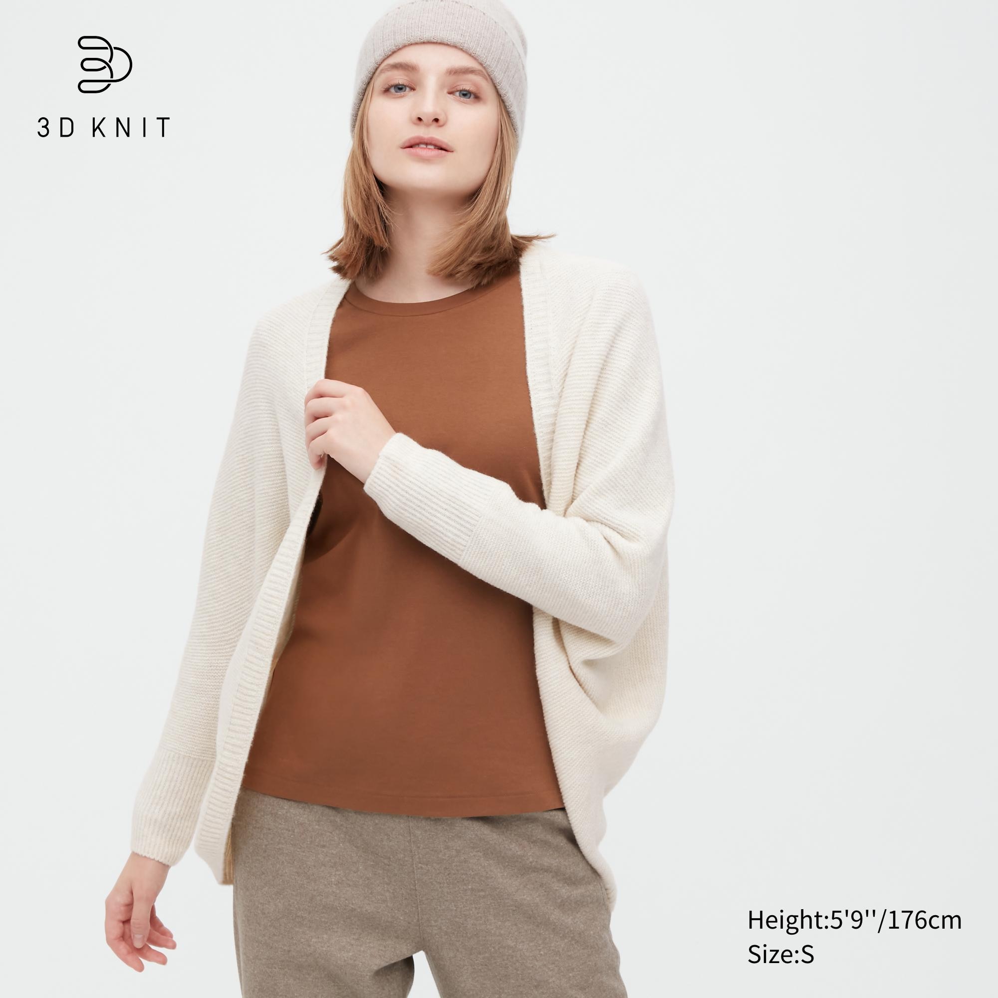 

Кардиган женский UNIQLO 451686COL01 белый S (доставка из-за рубежа), 451686COL01