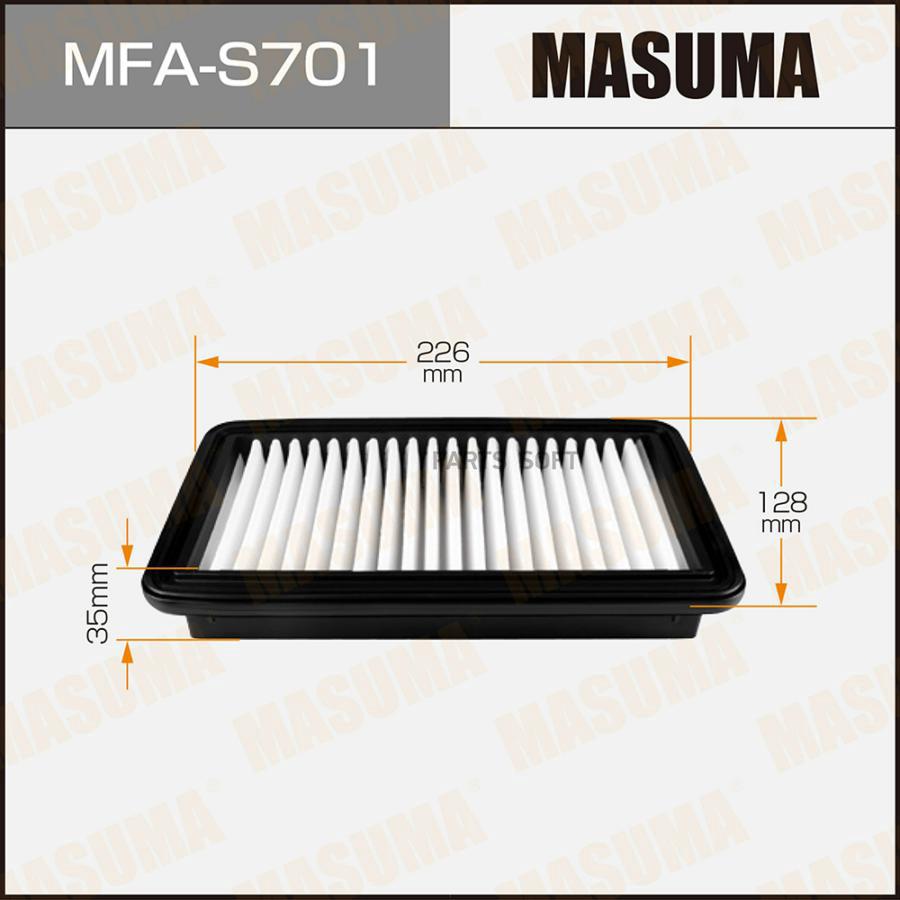

Фильтр воздушный MASUMA mfas701